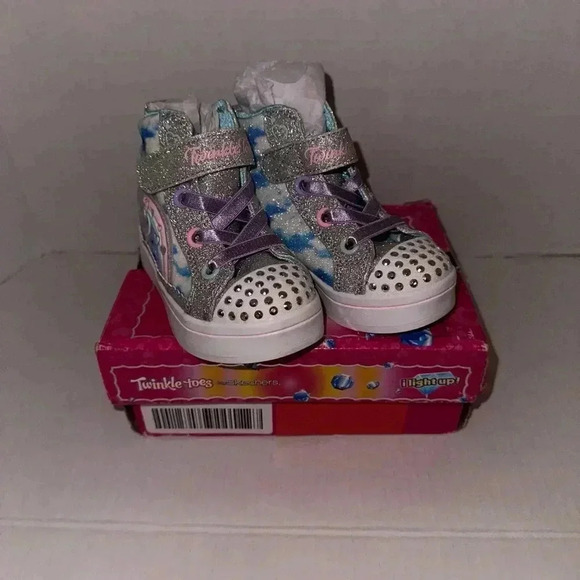 Sketchers Twinkle Toes infant size 5C - Picture 1 of 6